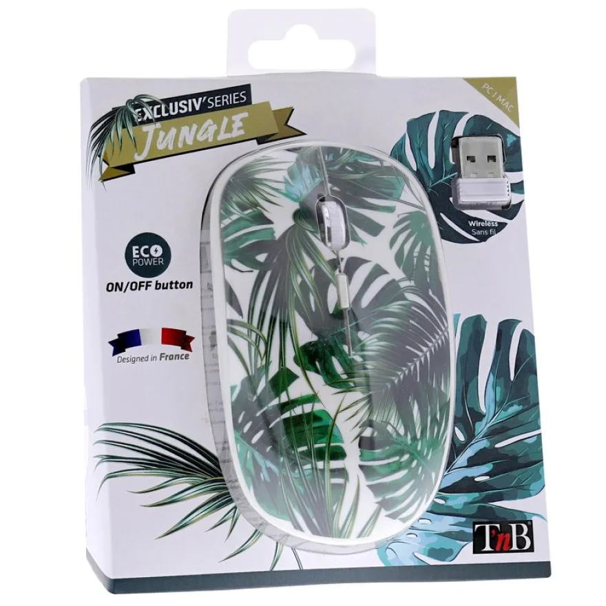 T'nB EXCLUSIV' - souris sans fil - JUNGLE