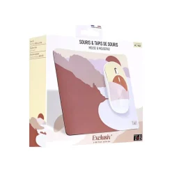 T'nB EXCLUSIV COAST - souris sans fil + tapis souris assorti