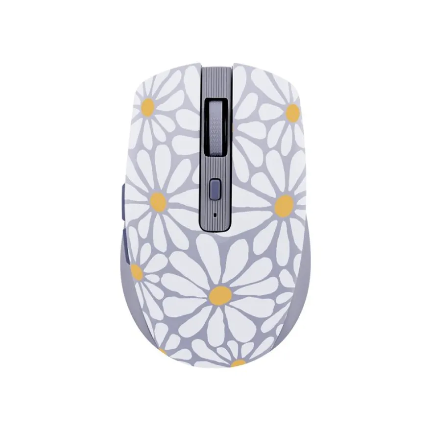 T'nB EXCLUSIV' Flower - Souris sans fil - rechargeable - 6 boutons - lavande