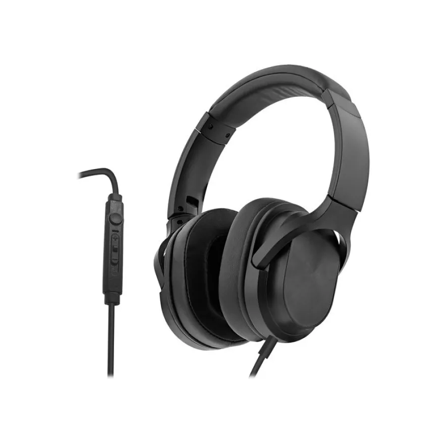 T'nB FLOW - casque filaire avec micro - noir