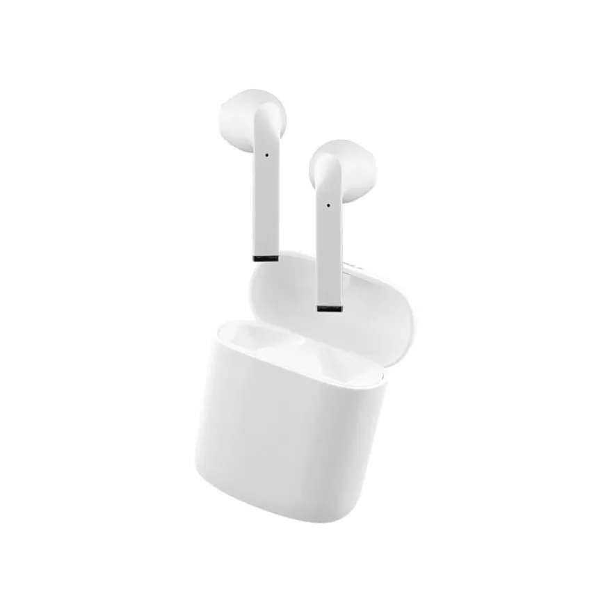 T'nB FRENCH TOUCH FEAT 2 - Kit main libre - écouteur sans fil bluetooth - blanc