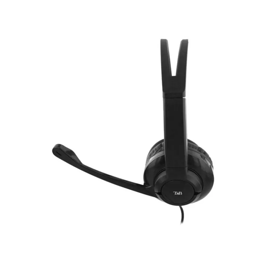 T'nB HS-200 - Casque filaire avec micro - noir