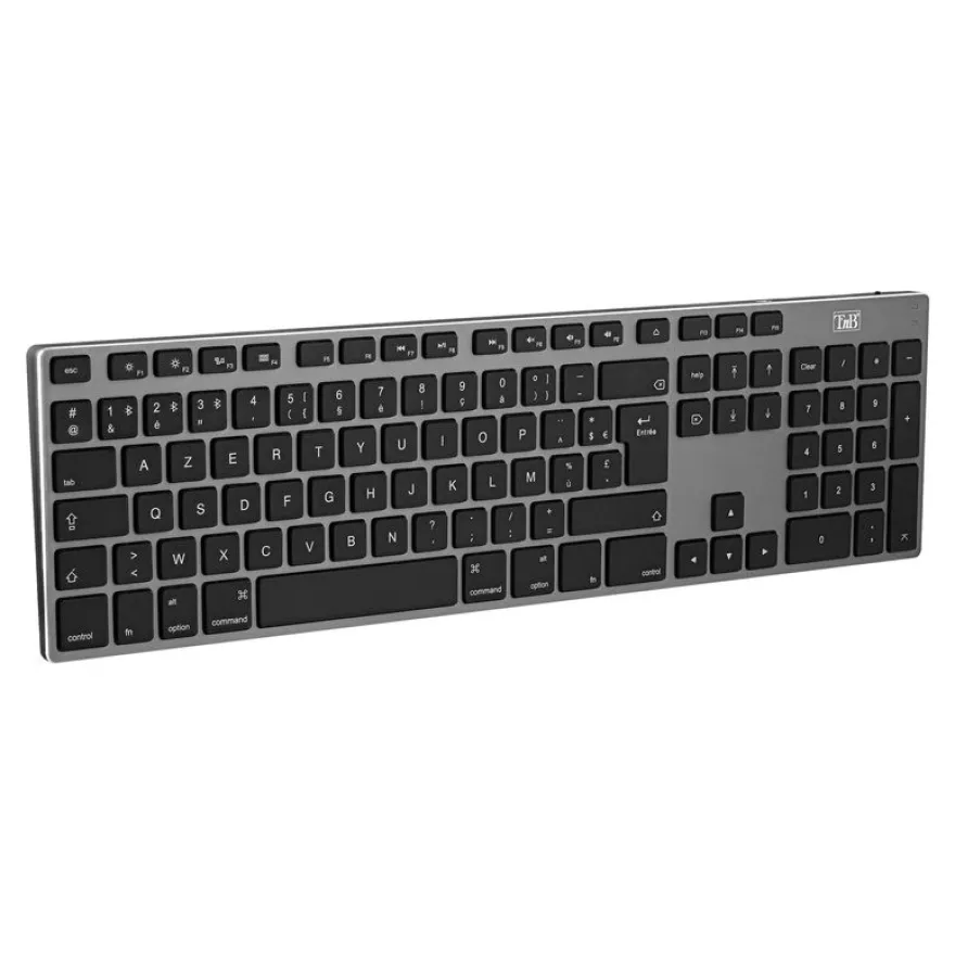 T'nB iClick - clavier sans fil Azerty pour Mac - gris