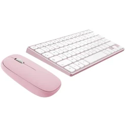 T'nB iClick - ensemble clavier sans fil et souris sans fil - rose