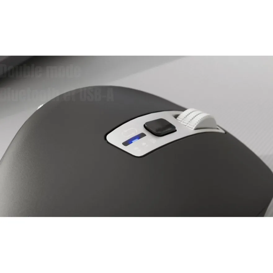 T'nB INFINITEPRO - Souris sans fil - ergonomique - 7 boutons - noir