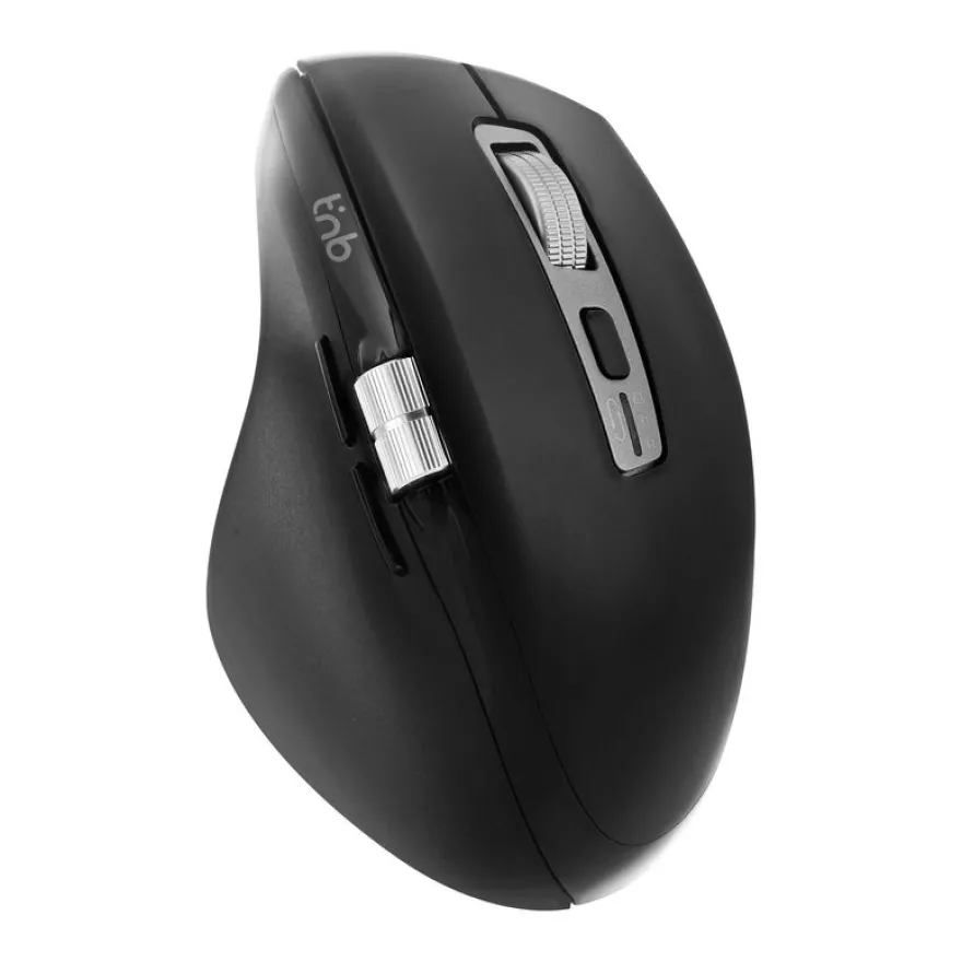 T'nB INFINITEPRO - Souris sans fil - ergonomique - 7 boutons - noir