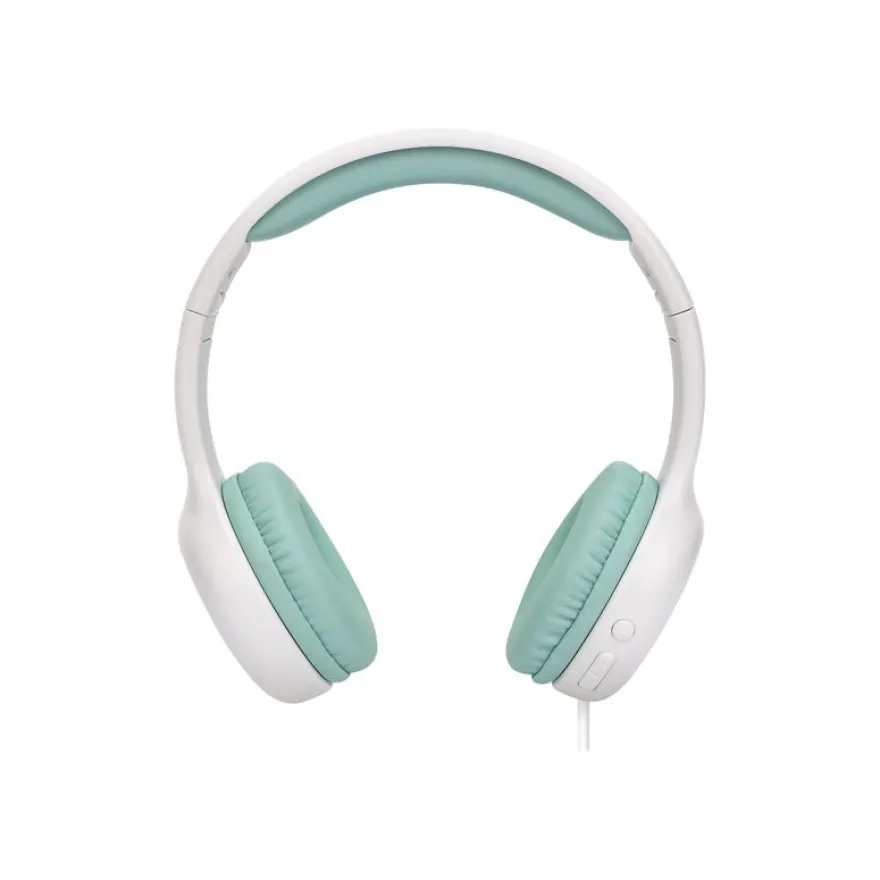 T'nB Kids KIDY - casque filaire pour enfants - blanc et vert
