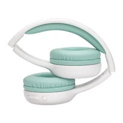 T'nB Kids KIDY - casque sans fil pour enfants - Limiteur de décibel - blanc et vert