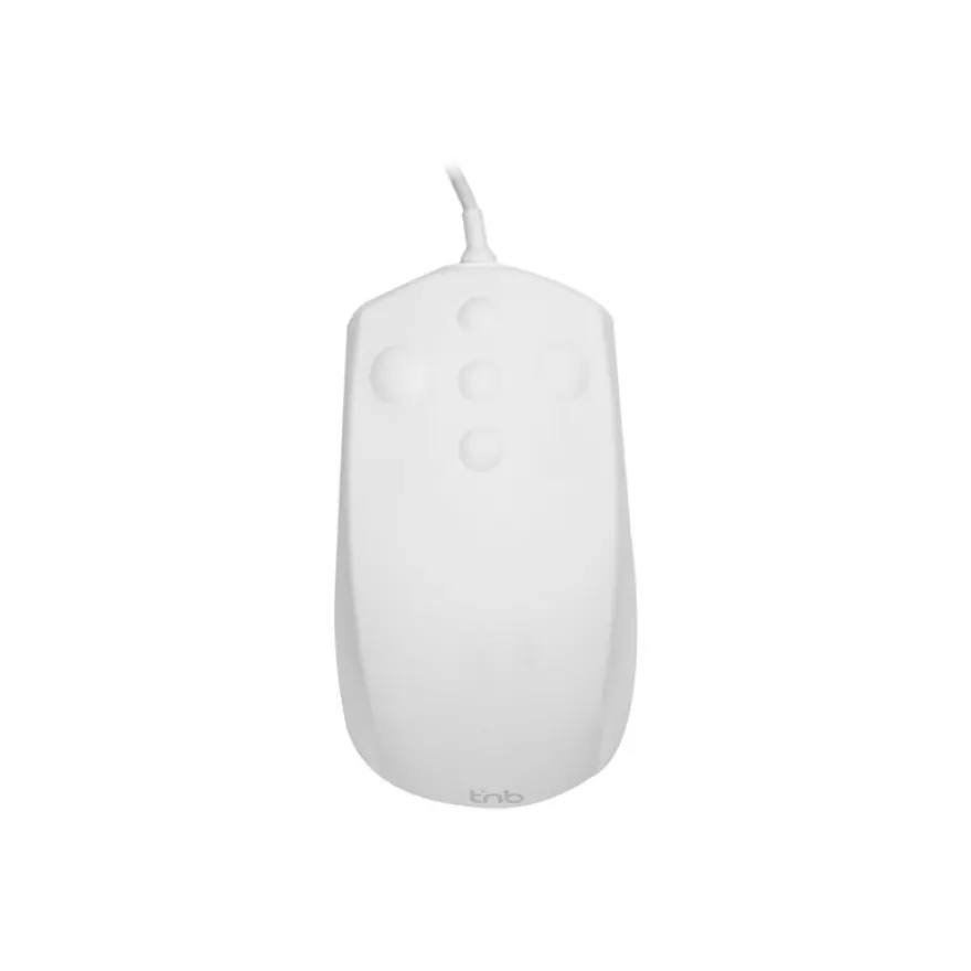 T'nB Medic - Souris filaire medical - grade, IP68 - blanc