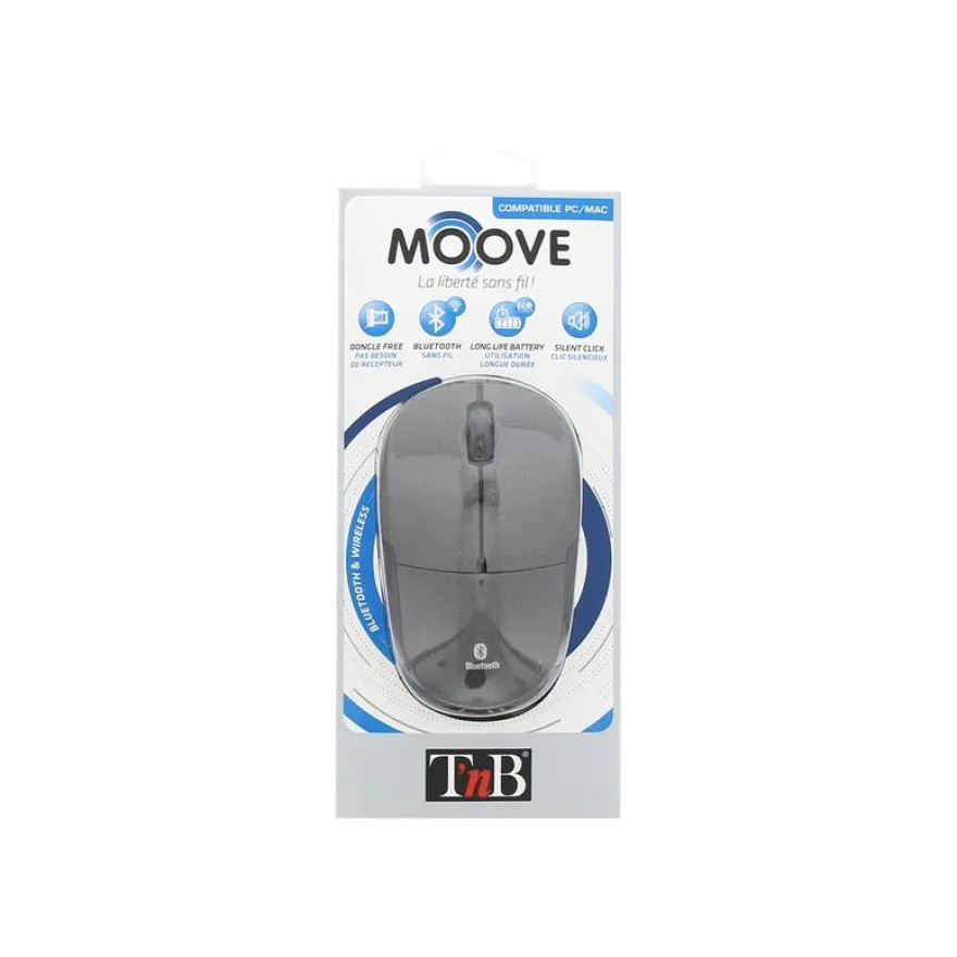 T'nB Moove - souris sans fil - gris