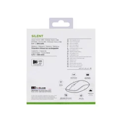 T'nB Rubby - souris sans fil rechargeable - gris anthracite