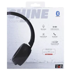 T'nB SHINE - Casque sans fil avec micro - noir