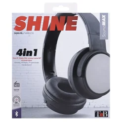 T'nB SHINE - Casque sans fil avec micro - noir