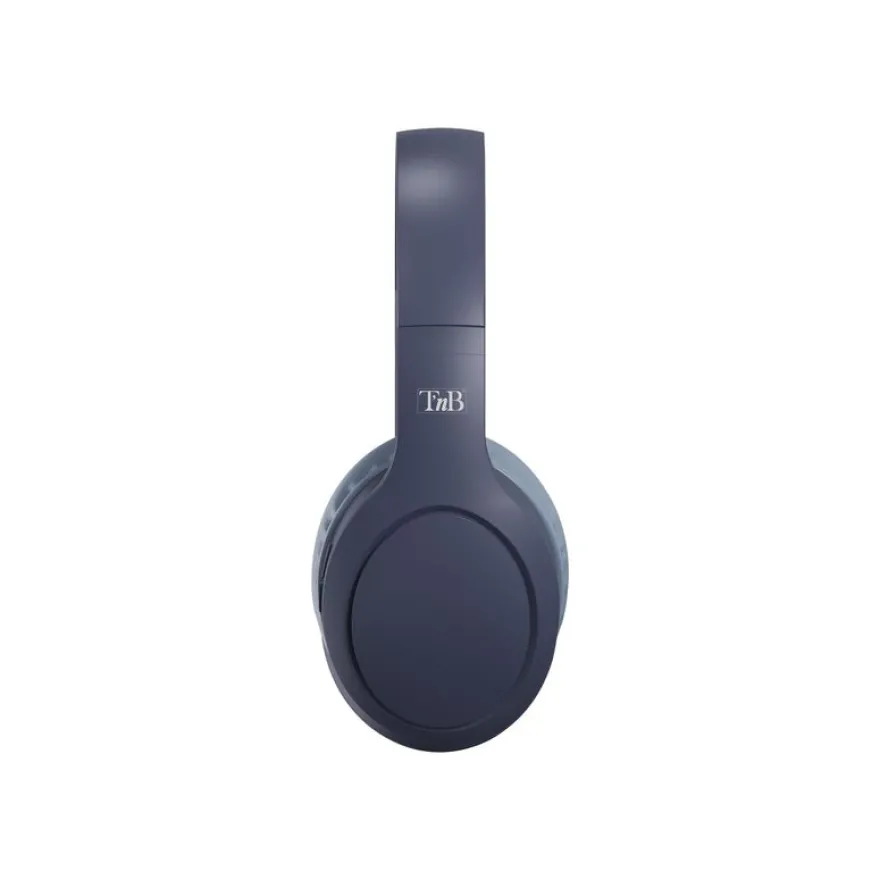T'nB TONALITY - Casque avec micro - sans fil, filaire - jack 3,5mm - isolation acoustique - bleu marine