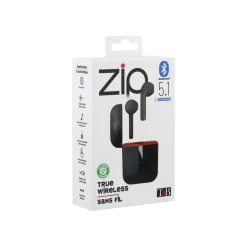 T'nB ZIP - Kit main libre - écouteur sans fil bluetooth - noir