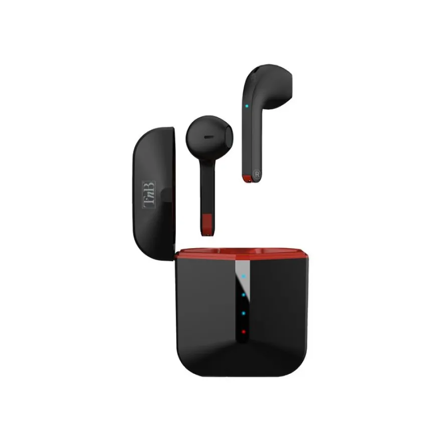 T'nB ZIP - Kit main libre - écouteur sans fil bluetooth - noir