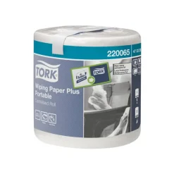 Tork Plus Portable M2 - Rouleau d'essuie-tout - 400 feuilles - pack de 6