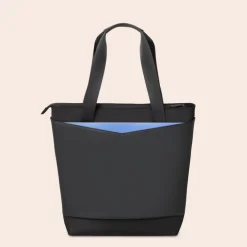 Tote bag Ines - 42,5 cm - 1 compartiment - noir - Biopic