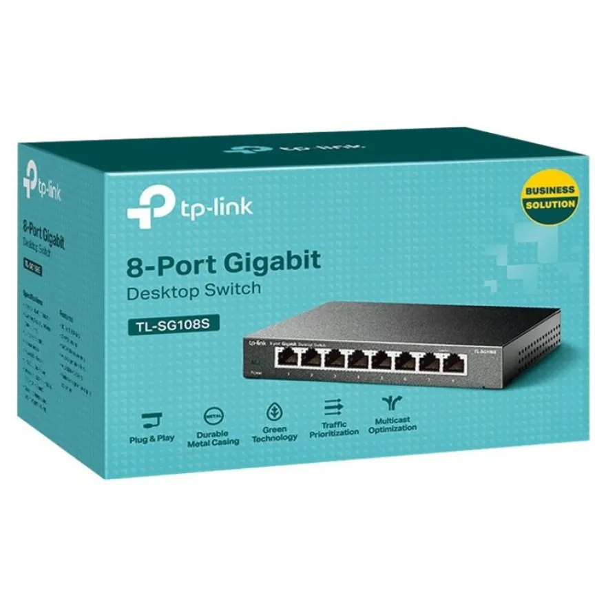 TP-Link - Switch de bureau 8 ports RJ45