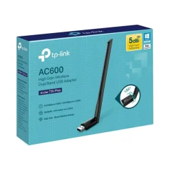 TP-Link Archer T2U Plus - Adaptateur USB WiFi bi-bande AC 600