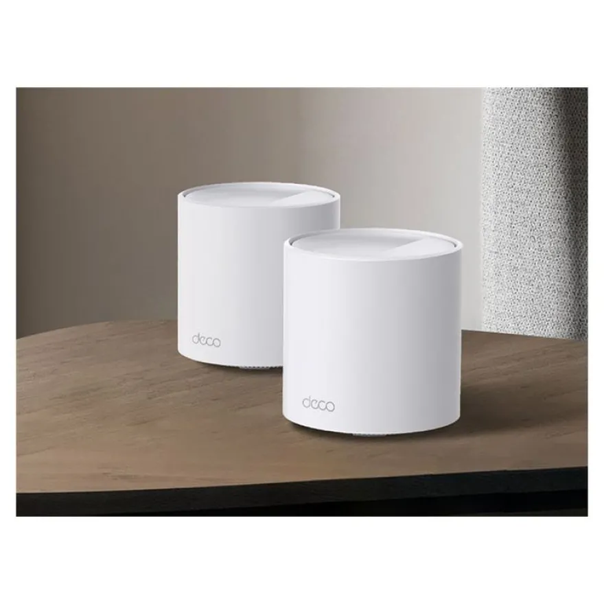 TP-Link Deco X10 V1 - 2 Routeur WiFi Mesh - débits WiFi 6 jusqu'à 1 500 Mbps