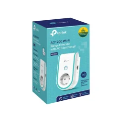 TP-Link RE365 - Répéteur WiFi / Point d'accès WiFi 5 (AC1200 Mbps) + prise intégrée + 1 port Fast Ethernet