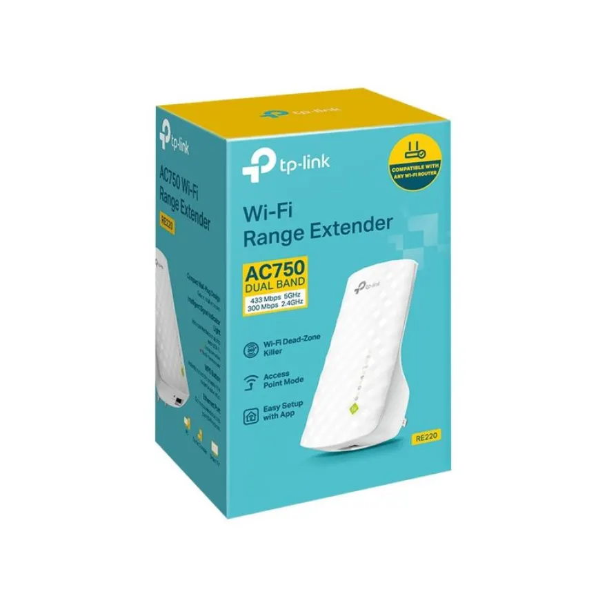 TP-Link RE220 - Répéteur WiFi AC750