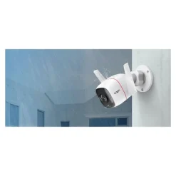 TP-Link TC65 V1 - Caméra de surveillance extérieur - audio - sans fil - Wi-Fi - blanc