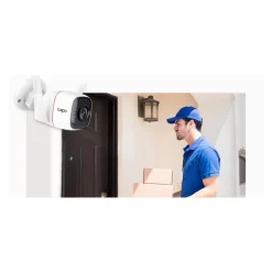 TP-Link TC65 V1 - Caméra de surveillance extérieur - audio - sans fil - Wi-Fi - blanc