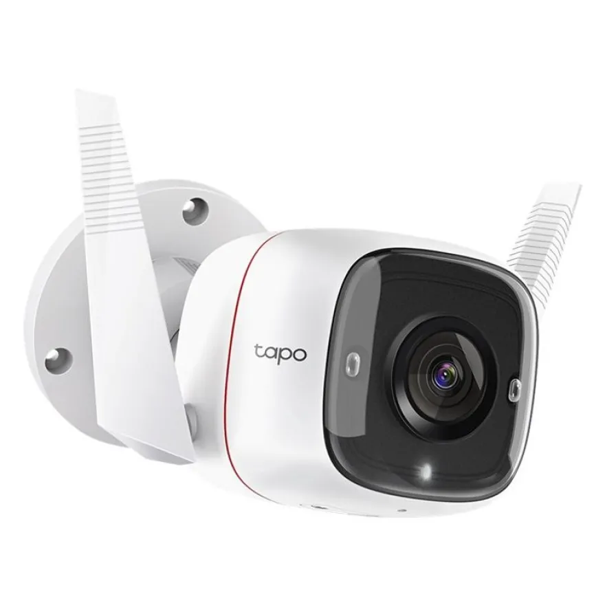 TP-Link TC65 V1 - Caméra de surveillance extérieur - audio - sans fil - Wi-Fi - blanc