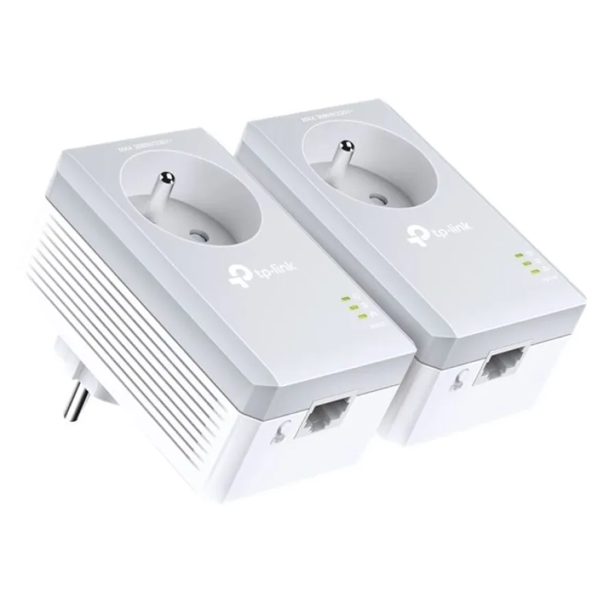 TP-Link TL-PA4015PKIT - Kit de 2 CPL AV600 avec prise intégrée
