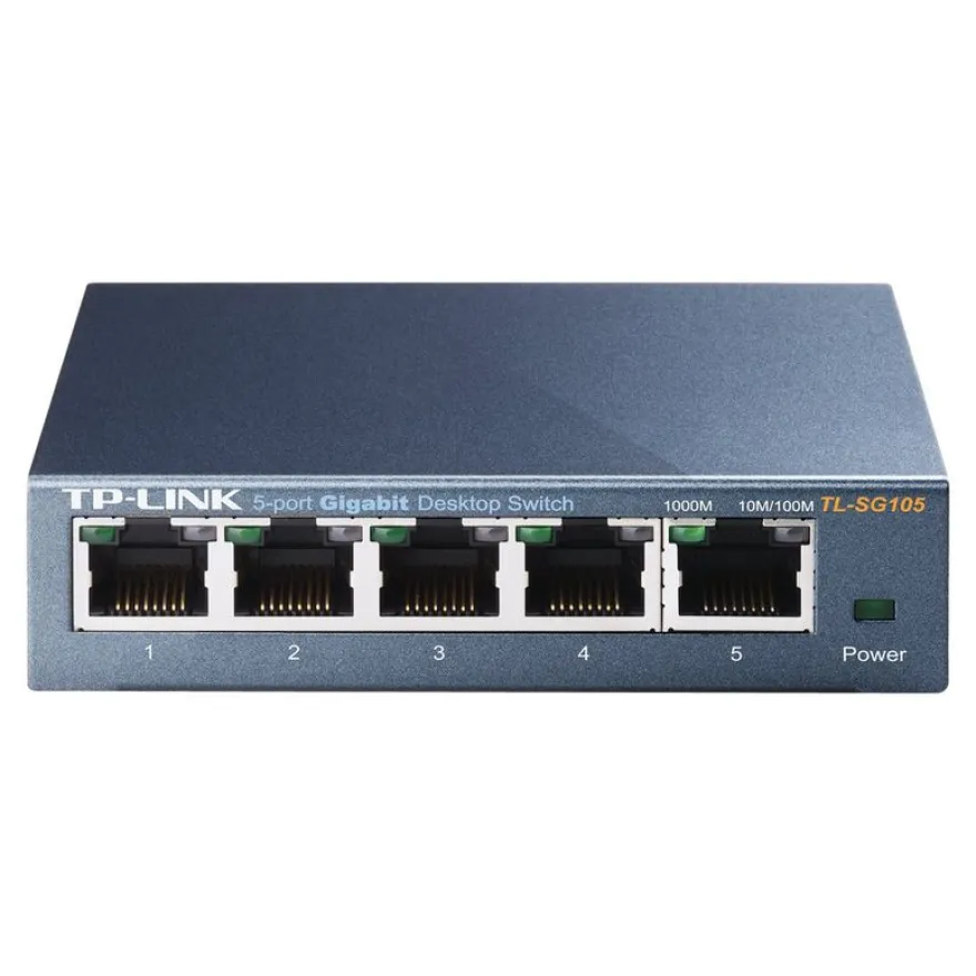 TP-Link TL-SG105 - Switch de bureau 5 ports Gigabit - Boîtier métal