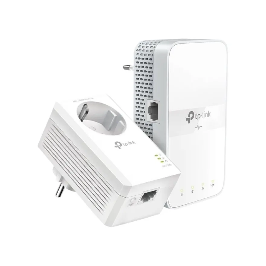 TP-Link TL-WPA7617 KIT - Kit 2x CPL AV1000 Gigabit WiFi AC avec prise gigogne