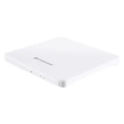Transcend 8X DVDS-W - Lecteur graveur de DVD±RW (±R DL)/DVD-RAM - USB 2.0 - blanc