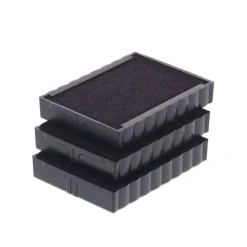 Trodat - 3 Encriers 6/4750 recharges pour tampon Printy 4941/4750 - noir
