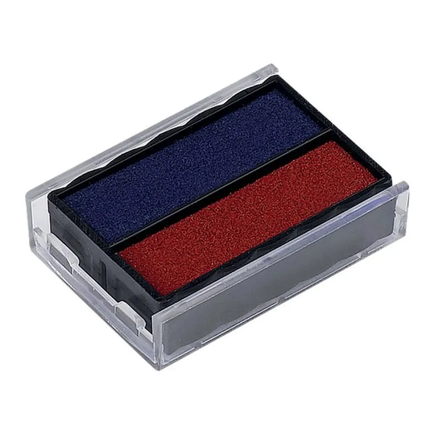Trodat - Recharge tampon Printy 6/4850 - bleu/rouge