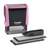Trodat - Tampon Printy 4912 à faire soi-même - 4 lignes - rose pastel
