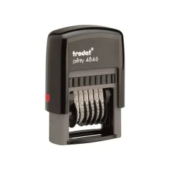 Trodat - Tampon Printy 4846 - numéroteur 6 lignes