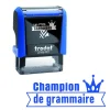Trodat - Tampon prêt à l'emploi "Champion de grammaire"