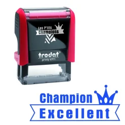 Trodat - Tampon prêt à l'emploi "Champion Excellent"
