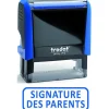 Trodat - Tampon prêt à l'emploi "Signature des parents"