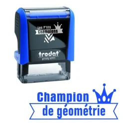 Trodat - Tampon prêt à l'emploi "Champion de géométrie"