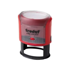 Trodat Printy 44055 - Tampon de forme ovale personnalisable avec 8 lignes de texte - zone d'impression ovale 55 x 35 mm