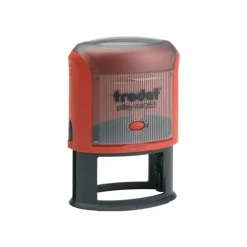 Trodat Printy 44055 - Tampon de forme ovale personnalisable avec 8 lignes de texte - zone d'impression ovale 55 x 35 mm