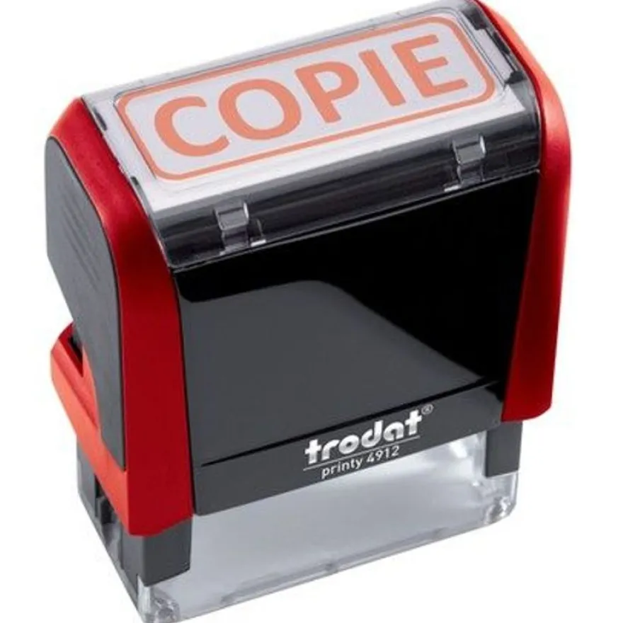 Trodat Xprint - Tampon formule "Copie" - rouge