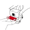 Trodat Xprint - Tampon formule "Rappel" - rouge