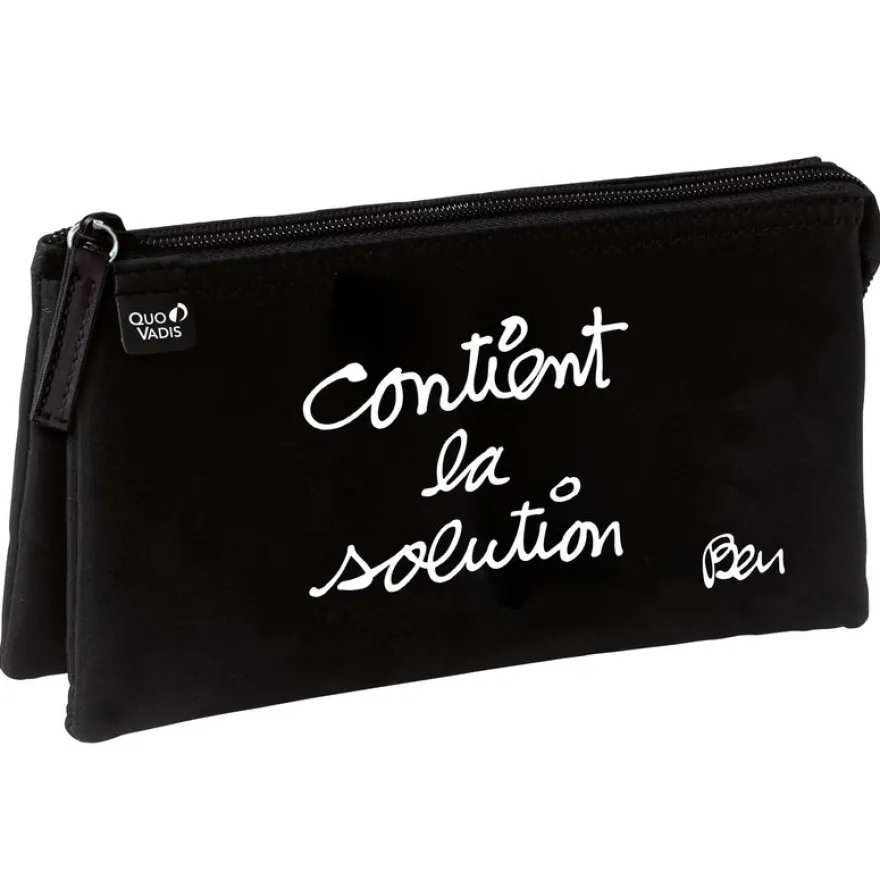 Trousse Ben 3 compartiments - différents modèles disponibles - Quo Vadis
