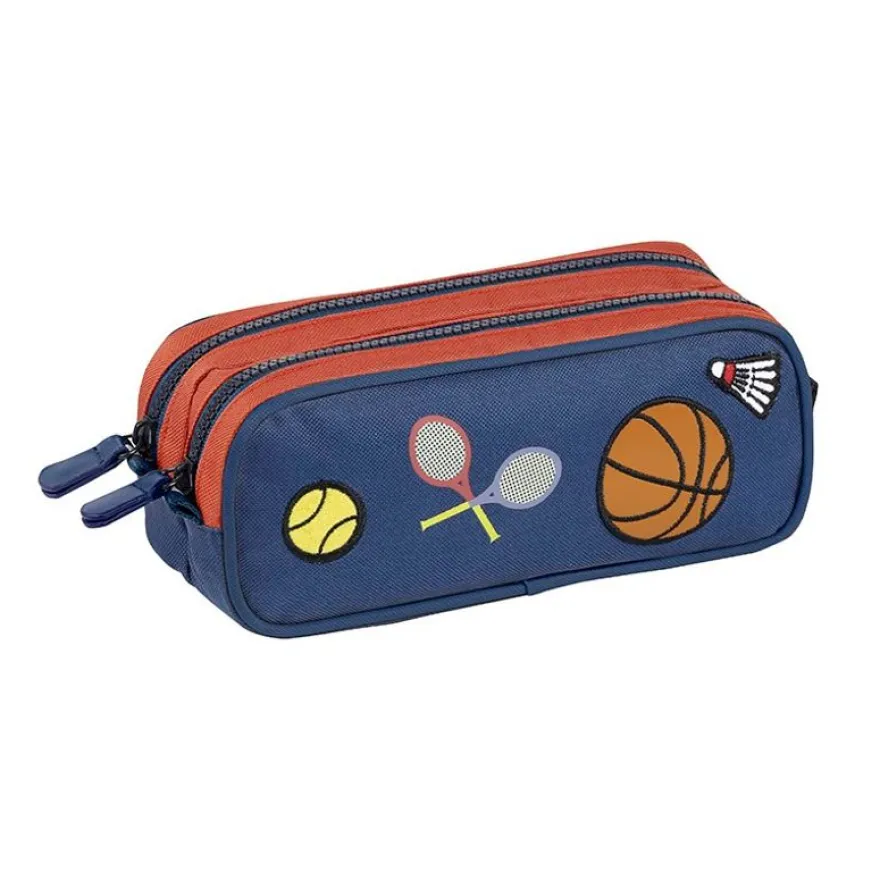 Trousse Championship - 2 compartiments - bleu - Viquel