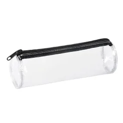 Trousse Clear - 1 compartiment - transparent ronde ou rectangulaire - Viquel