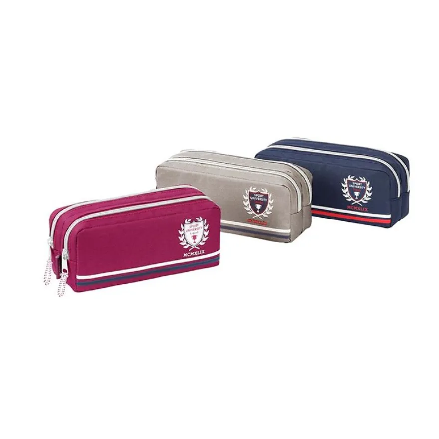 Trousse College - 2 compartiments - différents modèles disponibles - Viquel